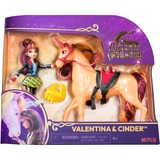 Spin Master Coffret Licorne Et Poupee Cinder Et Valentina Unicorn Academy, Figurine Coffret Licorne Et Poupee Cinder Et Valentina Unicorn Academy, Poupée mannequin, Femelle, 3 an(s), Fille, 115 mm, 180 g