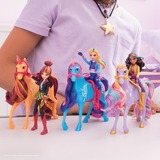 Spin Master Coffret Licorne Et Poupee Cinder Et Valentina Unicorn Academy, Figurine Coffret Licorne Et Poupee Cinder Et Valentina Unicorn Academy, Poupée mannequin, Femelle, 3 an(s), Fille, 115 mm, 180 g