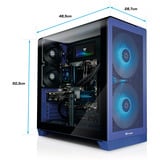 Thermaltake FTW V390 Ultra 5070, PC gaming Violet/transparent