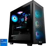 Thermaltake PC-000038-DE, PC gaming Noir/transparent