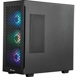 Thermaltake PC-000038-DE, PC gaming Noir/transparent