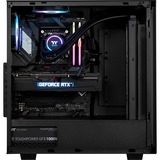 Thermaltake PC-000038-DE, PC gaming Noir/transparent