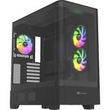 Thermaltake View 290 TG ARGB boîtier midi tower Noir | 2x USB-A | 1x USB-C | RGB | Verre Trempé