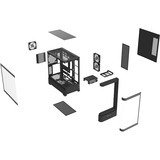 Thermaltake View 290 TG ARGB boîtier midi tower Noir | 2x USB-A | 1x USB-C | RGB | Verre Trempé