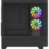 Thermaltake View 290 TG ARGB boîtier midi tower Noir | 2x USB-A | 1x USB-C | RGB | Verre Trempé