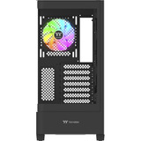 Thermaltake  boîtier midi tower Noir | 2x USB-A | 1x USB-C | RGB | Window