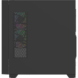 Thermaltake  boîtier midi tower Noir | 2x USB-A | 1x USB-C | RGB | Window