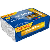 VARTA Pile Longlife LR03 Boîte, AAA (Micro), Batterie 