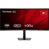 ViewSonic VA3820C écran plat de PC 96,5 cm (38") 3840 x 1600 pixels Wide Quad HD+ LED Noir 37.5" Moniteur UltraWide incurvé Noir, 1x DisplayPort, 2x HDMI, 1x USB-C, 2x USB-A, 96,5 cm (38"), 3840 x 1600 pixels, Wide Quad HD+, LED, 4,785 ms, Noir
