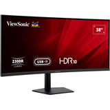 ViewSonic VA3820C écran plat de PC 96,5 cm (38") 3840 x 1600 pixels Wide Quad HD+ LED Noir 37.5" Moniteur UltraWide incurvé  Noir, 96,5 cm (38"), 3840 x 1600 pixels, Wide Quad HD+, LED, 4,785 ms, Noir