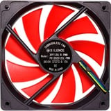 Xilence XPF120.R.PWM Boitier PC Ventilateur 12 cm Noir, Rouge, Ventilateur de boîtier Ventilateur, 12 cm, 1500 tr/min, 28 dB, 57,9 cfm, Noir, Rouge