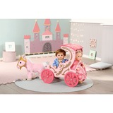 ZAPF Creation Little Sweet Carriage & Pony, Accessoires de poupée Baby Annabell Little Sweet Carriage & Pony, Calèche de poupée, 1 an(s), Batteries requises