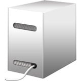 goobay Câble réseau Cat.6, U/UTP Gris