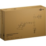 goobay Support de moniteur avec bras pour ordinateur portable Flex Noir