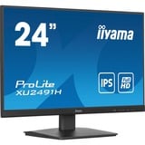 iiyama ProLite XU2491H-B1 écran plat de PC 60,5 cm (23.8") 1920 x 1080 pixels Full HD LED Noir Moniteur  Noir (Mat), 60,5 cm (23.8"), 1920 x 1080 pixels, Full HD, LED, 0,5 ms, Noir