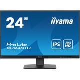 iiyama ProLite XU2491H-B1 écran plat de PC 60,5 cm (23.8") 1920 x 1080 pixels Full HD LED Noir Moniteur  Noir (Mat), 60,5 cm (23.8"), 1920 x 1080 pixels, Full HD, LED, 0,5 ms, Noir