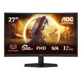AOC AGON C27G42ZE 27" Moniteur gaming incurvé Noir, 1x DisplayPort, 1x HDMI, 240 Hz