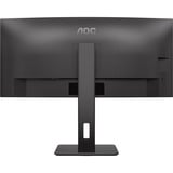 AOC CU34P3CV écran plat de PC 86,4 cm (34") 3440 x 1440 pixels UltraWide Quad HD LED Noir Moniteur incurvé Noir, 1x DisplayPort, 1x HDMI, 1x USB-C, 4x USB-A, 1x RJ-45, 86,4 cm (34"), 3440 x 1440 pixels, UltraWide Quad HD, LED, 4 ms, Noir