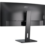 AOC CU34P3CV écran plat de PC 86,4 cm (34") 3440 x 1440 pixels UltraWide Quad HD LED Noir Moniteur incurvé Noir, 1x DisplayPort, 1x HDMI, 1x USB-C, 4x USB-A, 1x RJ-45, 86,4 cm (34"), 3440 x 1440 pixels, UltraWide Quad HD, LED, 4 ms, Noir