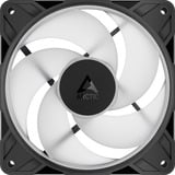 ARCTIC P12 Pro Reverse A-RGB ventilateur de boîtier Noir, 120 x 120 x 27 mm, PWM