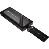 ASUS ROG Strix Aiolos, Boîtier disque dur Noir