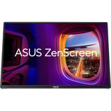 ASUS ZenScreen OLED MQ16FC 16" Moniteur Argent, 1x Mini HDMI, 2x USB-C, 40,6 cm (16"), 1920 x 1200 pixels, WUXGA, OLED, 1 ms, Argent
