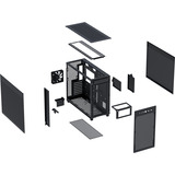 ASUS  boîtier midi tower Noir | 2x USB-A | 1x USB-C