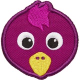 Affenzahn AFZ-BDG-001-014, Patch Violâtre