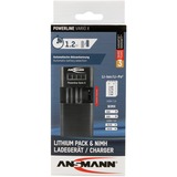 Ansmann Powerline Vario X USB, Chargeur Noir, Lithium Polymère (LiPo), Lithium-Ion (Li-Ion), Hybrides nickel-métal (NiMH), AA, AAA