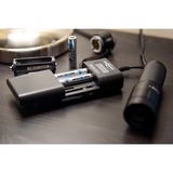 Ansmann Powerline Vario X USB, Chargeur Noir, Lithium Polymère (LiPo), Lithium-Ion (Li-Ion), Hybrides nickel-métal (NiMH), AA, AAA