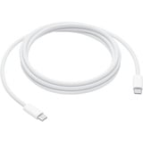 Apple Câble de charge USB 2.0, connecteur USB-C > connecteur USB-C Blanc