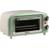 Ariete 3919/04 10 L 800 W Vert Grill, Mini four Blanc/vert clair, 10 L, Vert, Pose libre, Rotatif, 90 - 230 °C, Mécanique