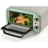 Ariete 3919/04 10 L 800 W Vert Grill, Mini four Blanc/vert clair, 10 L, Vert, Pose libre, Rotatif, 90 - 230 °C, Mécanique