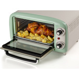 Ariete 3919/04 10 L 800 W Vert Grill, Mini four Blanc/vert clair, 10 L, Vert, Pose libre, Rotatif, 90 - 230 °C, Mécanique