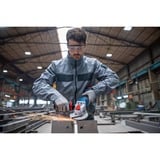 Bosch BOSCH GWX 18V-15 P solo KARToN, Meuleuse d'angle Bleu/Noir, 9800 tr/min, Batterie, 5,5 Ah, 2,3 kg