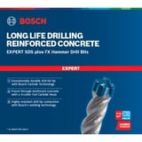Bosch Expert Foret SDS plus-7X, Perceuse Marteau perforateur, Hammer drill bit, 1,8 cm, 600 mm, Béton, pierre, 55 cm