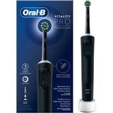 Braun Vitality Pro Adulte Brosse à dents rotative Noir, Brosse a dents electrique Noir, Adulte, Brosse à dents rotative, Soin quotidien, Sensible, Noir, 2 min, Batterie