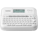 Brother PT-D410 imprimante pour étiquettes Transfert thermique 180 x 180 DPI 20 mm/sec Avec fil TZe QWERTY, Étiqueteuse Blanc, QWERTY, TZe, Transfert thermique, 180 x 180 DPI, 20 mm/sec, Avec fil