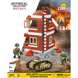 COBI Goliath Tracked Mine Soulèvement de Varsovie, Jouets de construction 