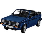 COBI Volkswagen Golf Cabriolet, Jouets de construction Bleu, Échelle 1:12