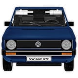 COBI Volkswagen Golf Cabriolet, Jouets de construction Bleu, Échelle 1:12