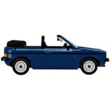 COBI Volkswagen Golf Cabriolet, Jouets de construction Bleu, Échelle 1:12