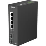 D-Link DIS-100G-06 commutateur réseau Non-géré L2 Gigabit Ethernet (10/100/1000) DIN rail Noir, Switch Non-géré, L2, Gigabit Ethernet (10/100/1000), DIN rail