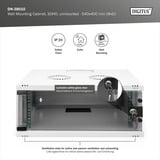 Digitus Boîtier mural SOHO, non monté - 540x400 mm (LxP), Armoire informatique Gris clair