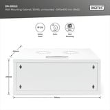 Digitus Boîtier mural SOHO, non monté - 540x400 mm (LxP), Armoire informatique Gris clair