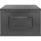 Digitus Boîtier mural de série Dynamic Basic -600 x 600 mm (lxp), Armoire informatique Noir, Rack monté sur le mur, 9U, 60 kg, Verrouillage des touches, 26 kg, Noir
