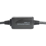 Digitus Câble d'extension USB 2.0 actif, 20 mètres Noir