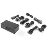 Digitus Commutateur KVM HDMI 4x 1, Switch KVM Noir