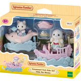 EPOCH Sylvanian Families - Set de jeu parc d'attractions Balade sur les vagues, Jouets de construction 