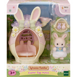 EPOCH Traumwiesen Set de jeu Pâques avec lapins bébés, Jouets de construction Vente au détail